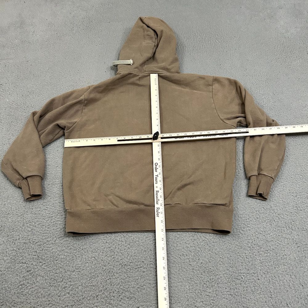 Kith Hoodie Medium Beige Pullover Sweatshirt Sweater Streetwear Cotton Adult - Picture 2 of 9